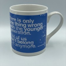 McLaggan Smith Scrawl Mug ‘Only One Thing Wrong With Younger Generation’ Cup
