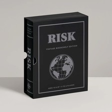 Risk vintage bookshelf - risk, edition
