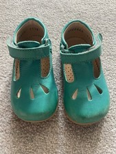 Petasil Tia turquoise leather first walkers EU 19
