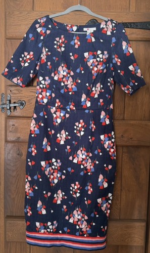 Boden fleur fitted dress - fleur,