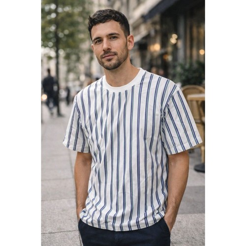 Noah striped crewneck shirt - striped,