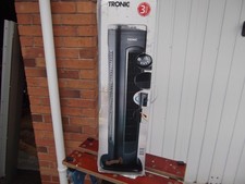 Oscillating Tower Fan black