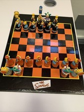 The Simpsons 3d chess set pieces missing