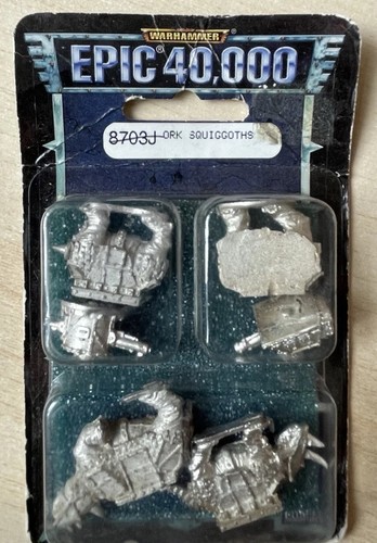 Epic 40k ork squiggoths sealed - 40k,