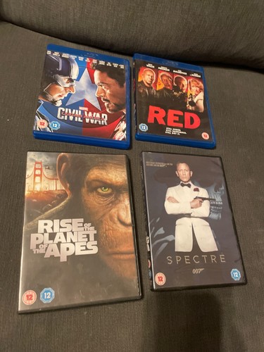 Dvd blue ray bundle marvel - ray,