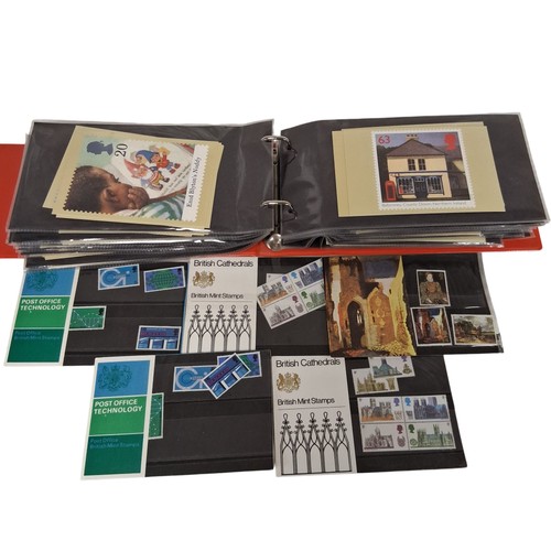 Stamp album with british - british, mint
