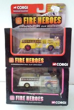 Corgi Showcase Fire Heroes CS90063 ALF 900 Vero Beach & CS90044 Conschocken,PA
