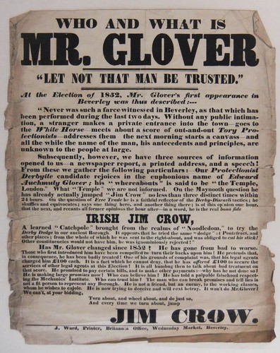Who and what glover - mr, glover'"