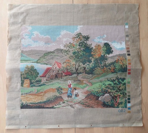Countryside scene vintage - scene,