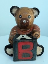 Hand-Carved Vintage Wooden