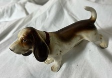 VINTAGE JAPAN PORCELAIN BASSET