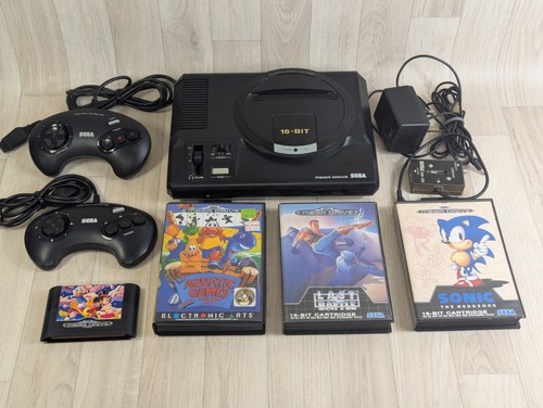 Sega mega drive black - mega,