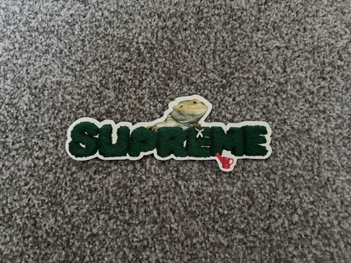 Supreme ss20 lizard sticker - supreme,