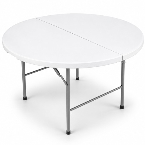 New 4ft round folding - round,