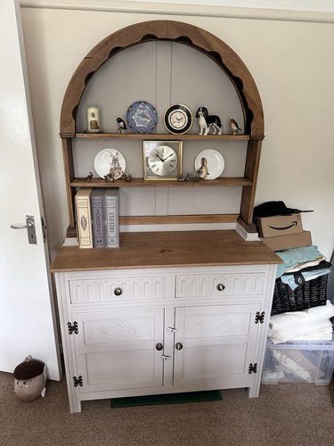 Welsh dresser restored - dresser, solid