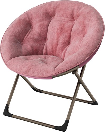 Oversized folding saucer chair - oversized,