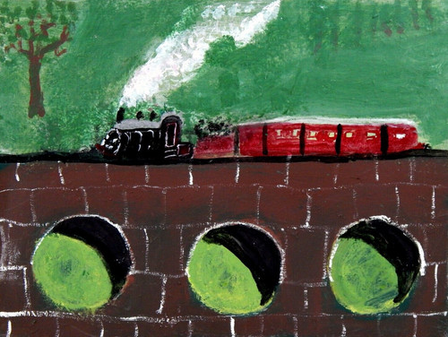 Original painting canvas - painting, on