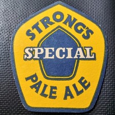 Strongs beer Mat Uk Cat No 28