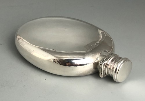 Victorian silver hip - victorian,