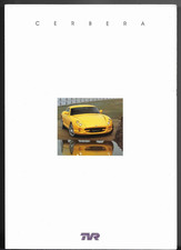TVR Cerbera 1998-1999 UK Market Foldout Sales Brochure 4.2, Speed Six 4.0 & 4.5