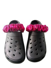 Metallic Pink croc strap