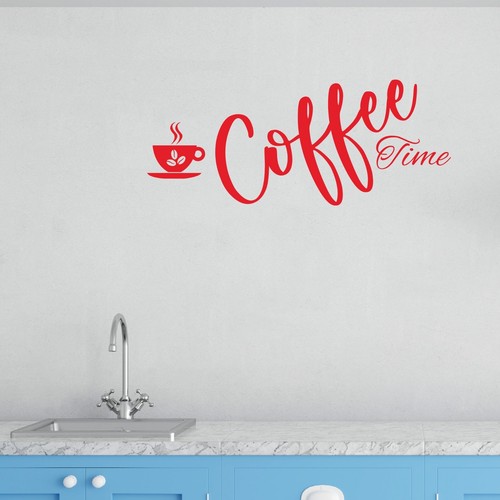 Kitchen wall sticker coffee - sticker,
