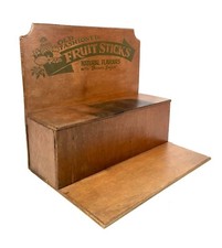 Antique Advertising - Sweet Shop Display Stand for Old Fashioned Fruit Sticks