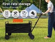 Folding wagon pull - wagon, along