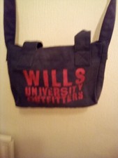 Jack Wills Bag Navy Unisex L 12inc H 9inc H Strap 22inc