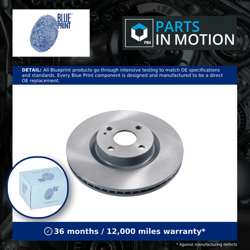 Brake discs pair vented - discs,