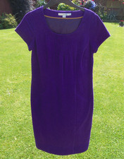 BODEN cord detail shift dress