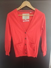 Jack Wills Red Cashmere Blend Cardigan Women’s UK 6 US 2 Knitwear