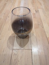 Glass Hurricane Vase, Good Condition