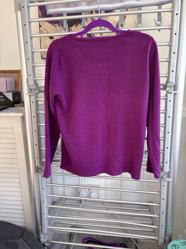 Ladies long sleeved purple - ladies,