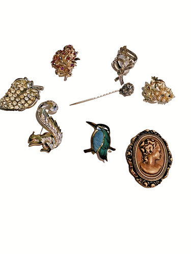 Vintage jewellery lot pieces - jewellery,