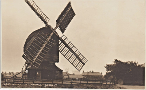 Lincoln old windmill 6935 - windmill, #