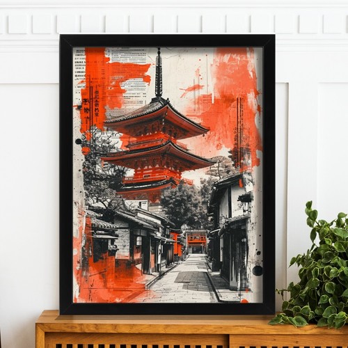 Oriental art print - art,