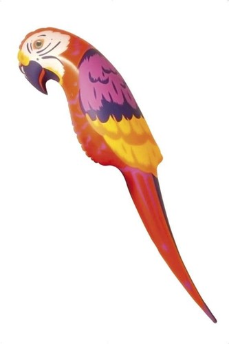 Inflatable parrot 116cm pirate - parrot,