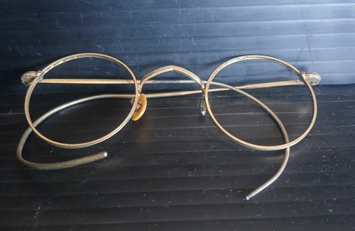 Vintage antique round - vintage, gold