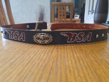BSA Leather Studded Belt