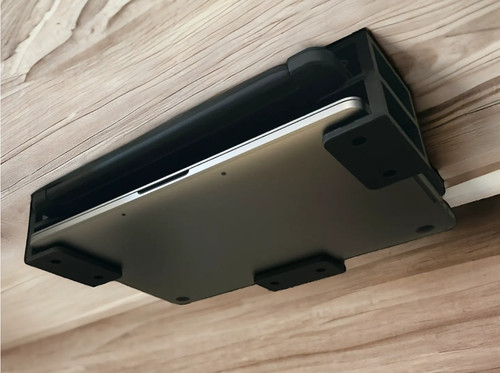 Double under desk laptop - under-desk,