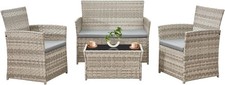 4pc rattan garden - 4pc,