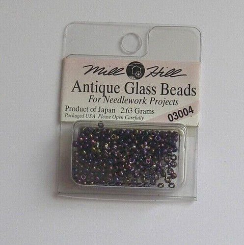 Mill hill antique glass beads - antique,