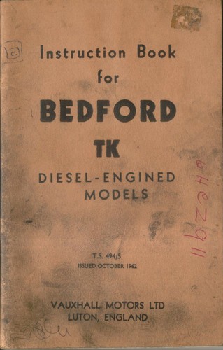 Bedford diesel engined - tk,