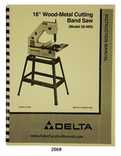 Delta 16" Wood/Metal Cutting
