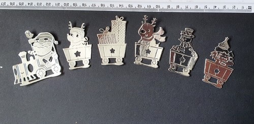 Christmas die cuts - cuts, 2