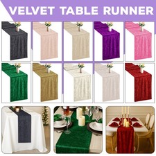1/5/10x Table Runner Velvet