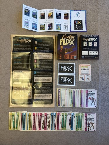 Firefly fluxx card game - card, by