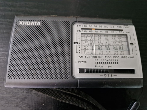 Vintage xhdataa portable radio - xhdataa,