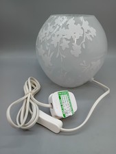 IKEA KNUBBIG Table Lamp Frosted Cherry Blossom. 7" Includes Bulb - PAT TESTED
